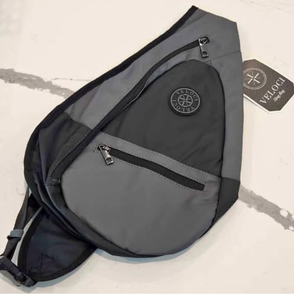 Men's Dual-Tone Belt Bag